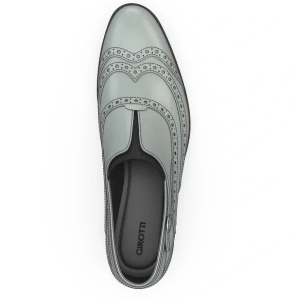 GIROTTI MENS oxfords/derby soft leather designer dress shoes 